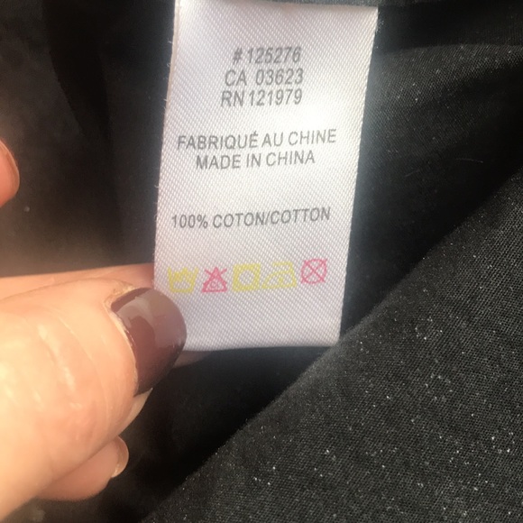 ProjekRaw navy/black patterned shoulder detail contrast cuff front pocket EUC - Picture 12 of 13